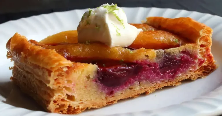 Foto da receita de Torta de Frangipane com Frutas Frescas