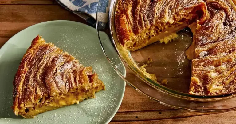 Foto da receita de Torta de Leite Rendada