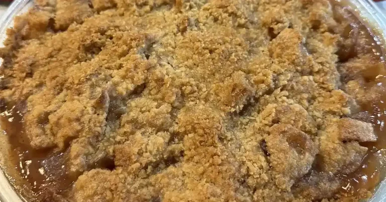 Foto da receita de Torta de Maçã Francesa com Cobertura de Streusel