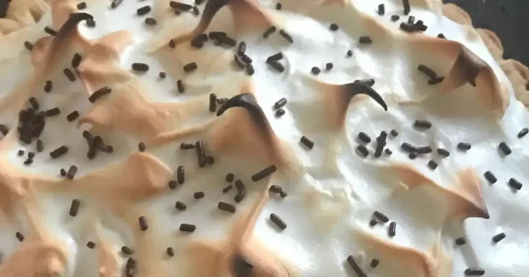 Foto da receita de Torta de Merengue de Chocolate