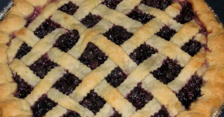 Foto da receita de Torta de Mirtilo da Mamãe