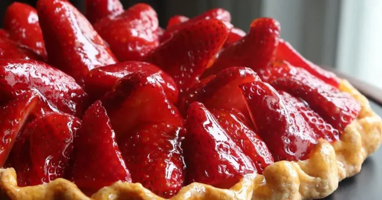 Foto da receita de Torta de Morango Fresco