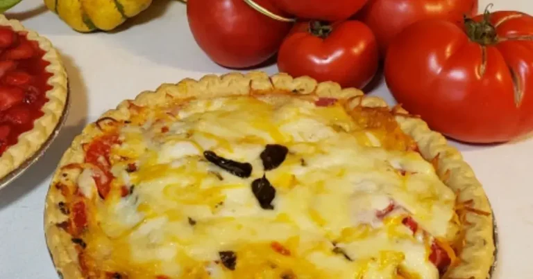 Foto da receita de Torta de Tomate de Verão