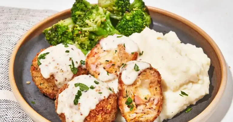 Foto da receita de Almôndegas de Frango Cordon Bleu