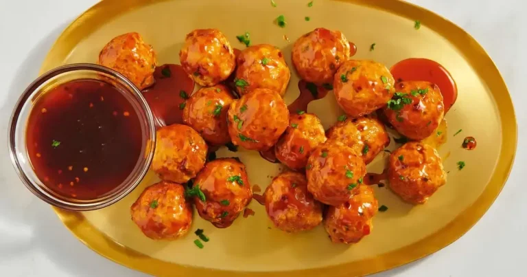 Foto da receita de Almôndegas de Frango Explosivas