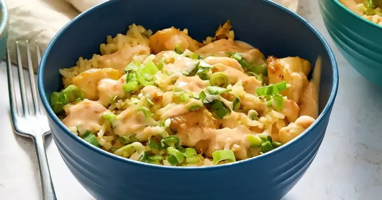 Foto da receita de Arroz Frito com Frango Bang Bang