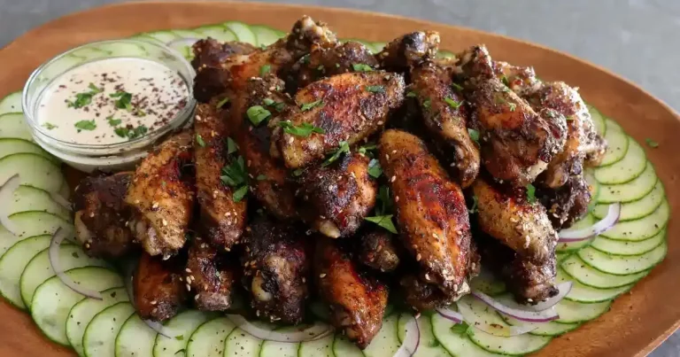 Foto da receita de Asas de Frango com Za’atar