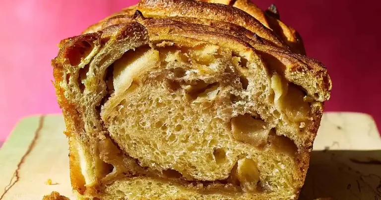 Foto da receita de Babka de Maçã com Especiarias Chai