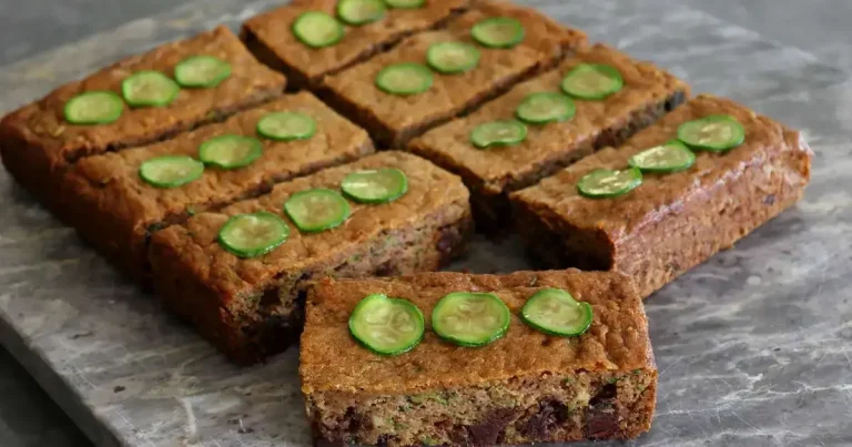 Foto da receita de Barras de Chocolate com Abobrinha