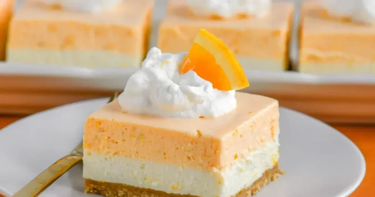 Foto da receita de Barras de Creme de Laranja