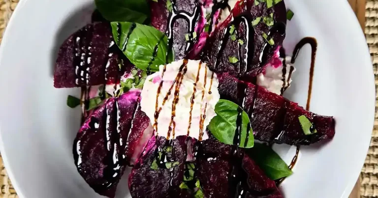 Foto da receita de Beterrabas Assadas com Burrata