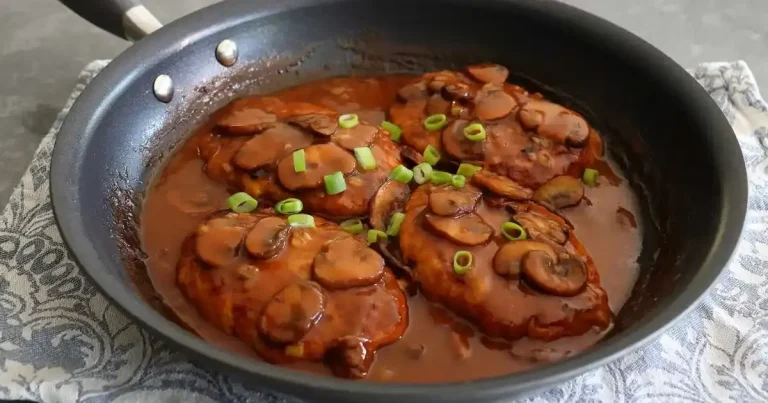 Foto da receita de Bife de Frango à Salisbury