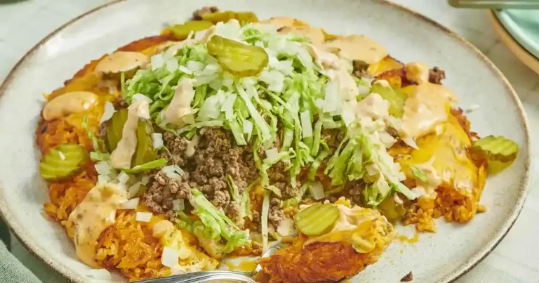 Foto da receita de Big Mac de Arroz Crocante
