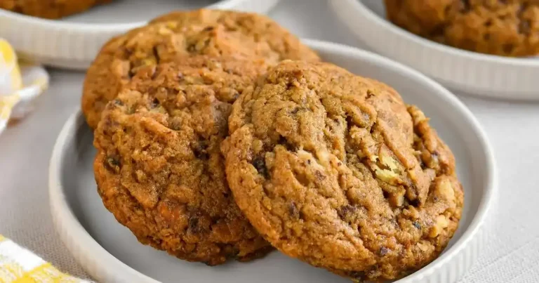 Foto da receita de Biscoitos de Banana com Manteiga Marrom e Textura Mastigável