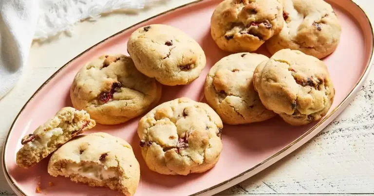 Foto da receita de Biscoitos de Cheesecake de Morango