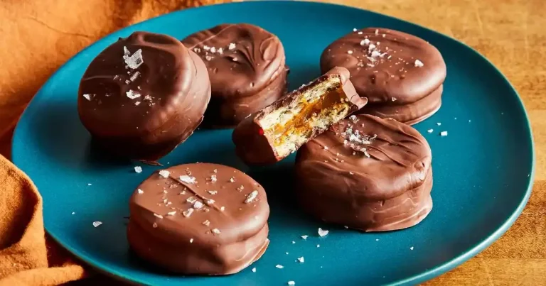 Foto da receita de Biscoitos Ritz de Caramelo Salgado