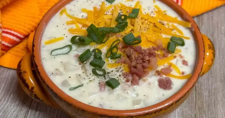 Foto da receita de Caldo de Batata Recheado