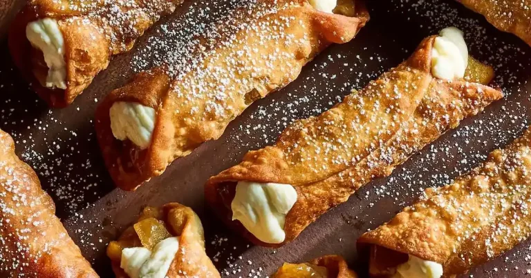 Foto da receita de Canoli de Maçã