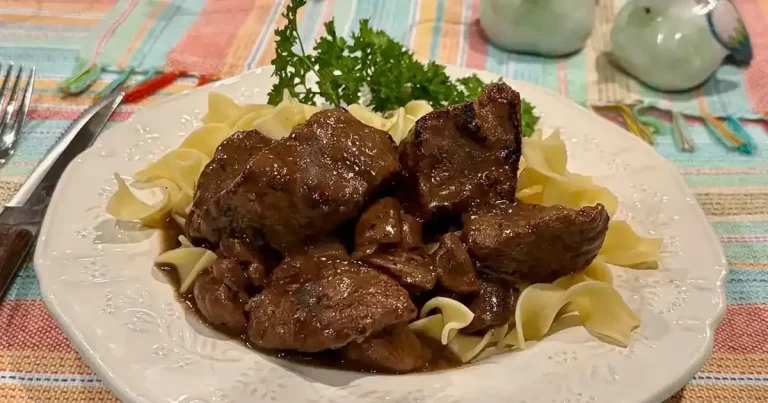 Foto da receita de Carne Bovina Braçada em Vinho Tinto