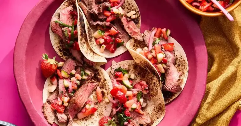 Foto da receita de Carne de Sol com Molho de Morango