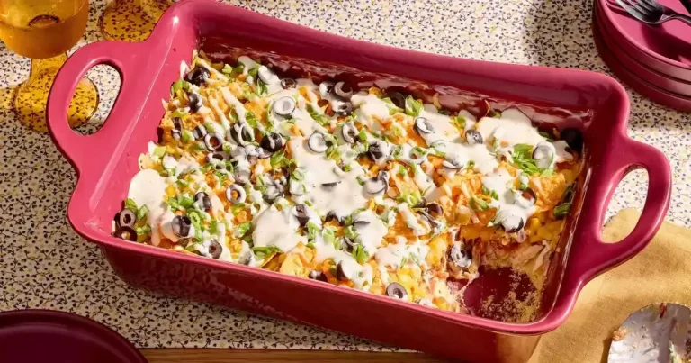 Foto da receita de Casserola Crocante Tex-Mex com Molho Ranch Apimentado