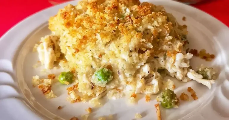 Foto da receita de Casserola de Arroz com Frango Alfredo
