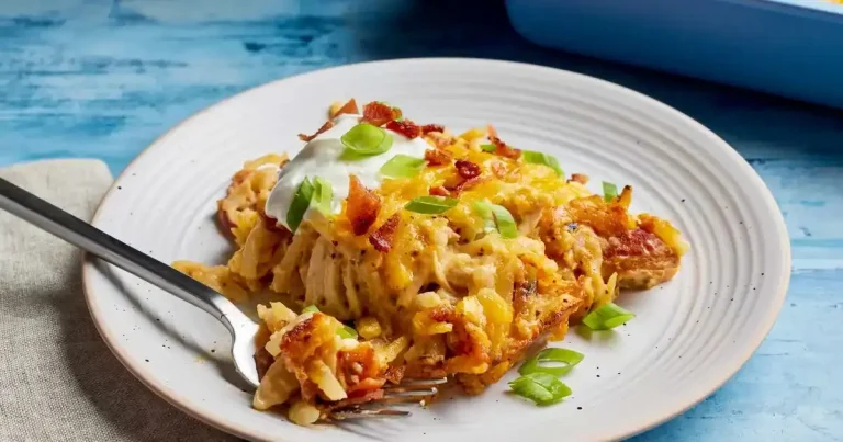 Foto da receita de Casserola de Frango Recheado com Batata Ralada