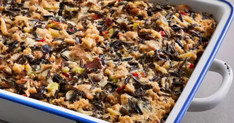 Foto da receita de Casserola de Porco com Arroz Selvagem