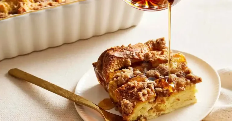 Foto da receita de Casserola de Rabanada de Brioche