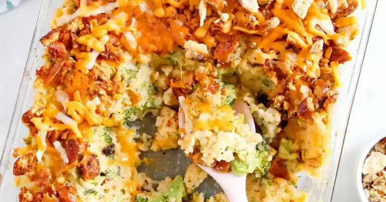 Foto da receita de Casserole de Arroz com Brócolis e Queijo