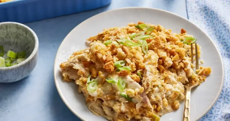 Foto da receita de Casserole de Frango com Biscoitos Ritz