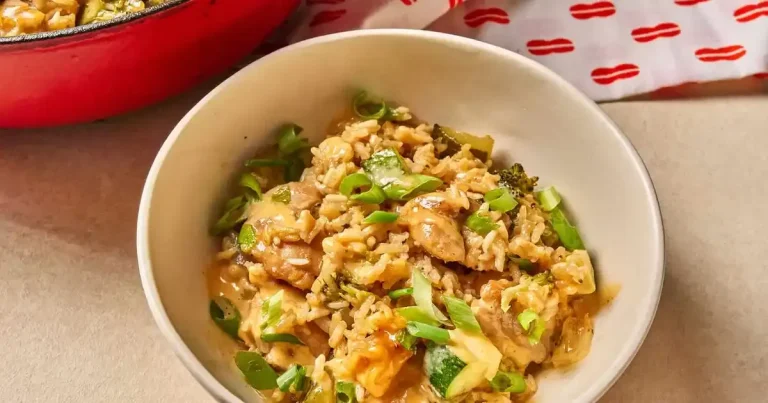 Foto da receita de Casserole de Frango Hibachi com Arroz