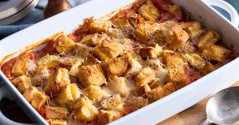 Foto da receita de Casserole de Sopa de Tomate com Queijo