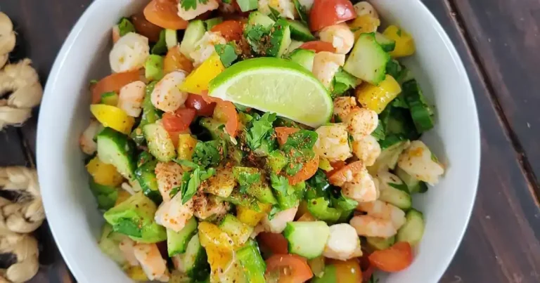 Foto da receita de Ceviche de Camarão com Manga
