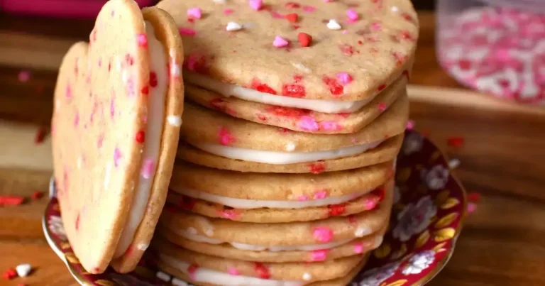 Foto da receita de Cookies Sanduíche de Cheesecake Funfetti