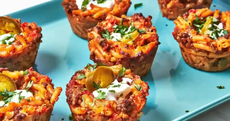 Foto da receita de Copinhos de Macarrão com Queijo