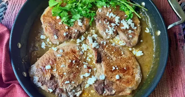 Foto da receita de Costeletas de Porco com Molho de Pimenta Verde