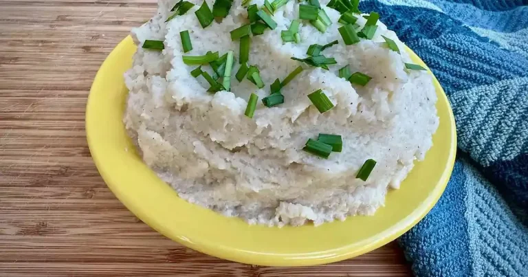 Foto da receita de Couve-flor Amassada com Alho