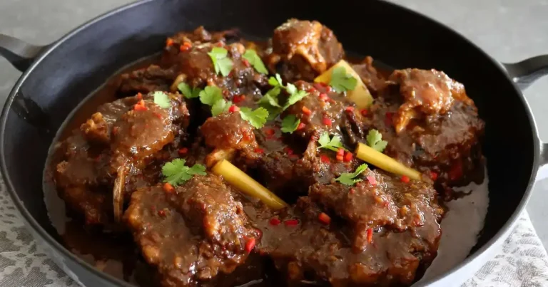 Foto da receita de Curry de Rabo de Boi à Rendang