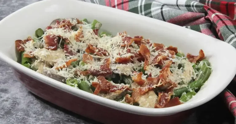 Foto da receita de Casserole de Vagem com Bacon