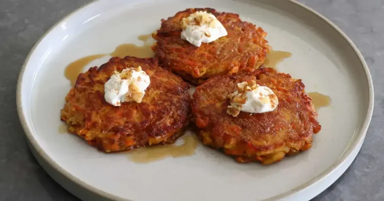 Foto da receita de Panquecas de Cenoura e Maçã