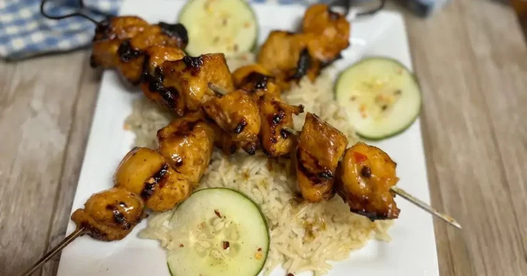 Foto da receita de Espetinhos de Frango Bang Bang