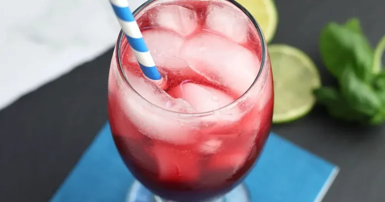 Foto da receita de Fizz de Romã