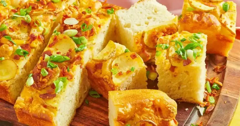 Foto da receita de Focaccia de Batata Recheada