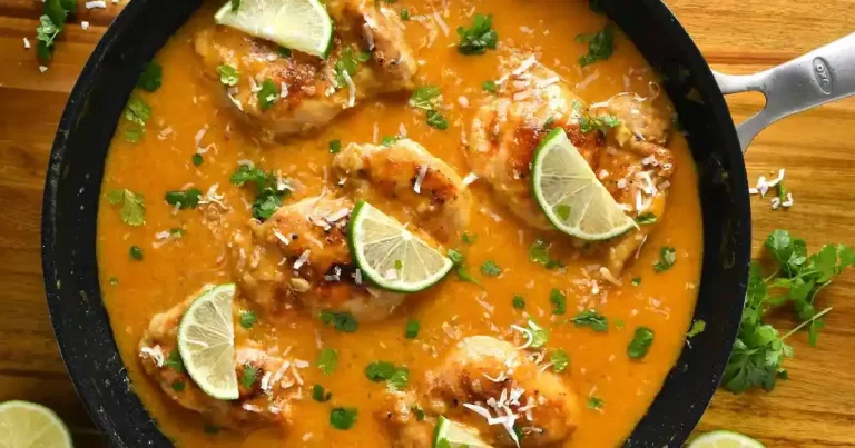 Foto da receita de Frango com Coco e Limão
