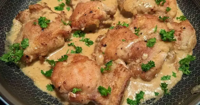Foto da receita de Frango Cremoso com Alho