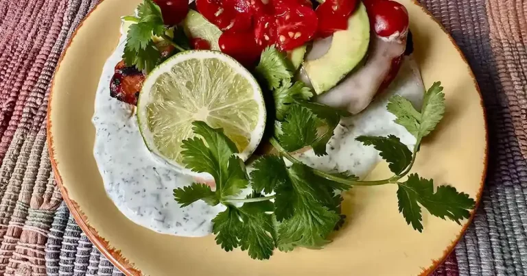 Foto da receita de Frango Laredo com Creme de Coentro