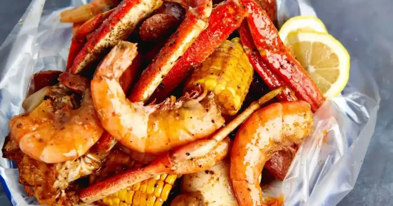 Foto da receita de Frutos do Mar Cozidos em Pacote