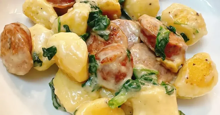 Foto da receita de Gnocchi de Linguiça em Uma Panela