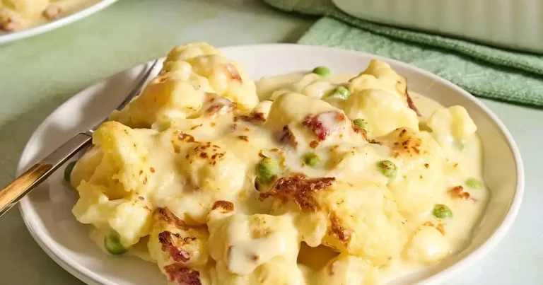 Foto da receita de Gratinado de Couve-Flor Alfredo